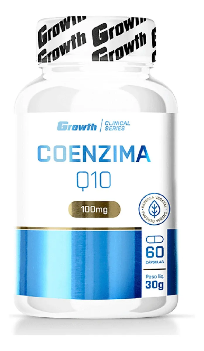 Coenzima Q10 Growth Supplements 60 Cápsulas