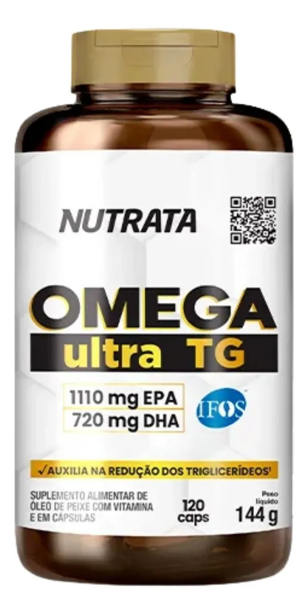 Ômega Ultra TG Nutrata 120 Cápsulas